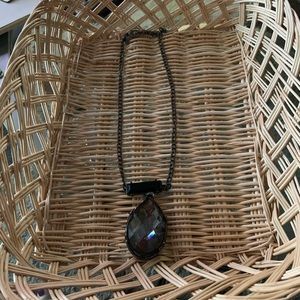 Large tear drop shape pendent